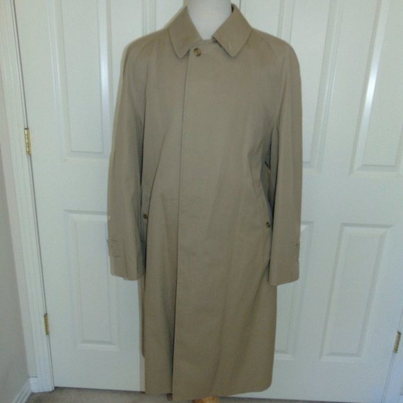 Authentic Burberry Single Breasted Trench Coat